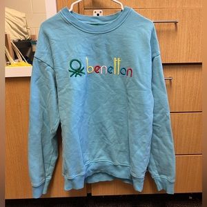 urban outfitters blue crewneck